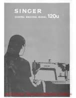 Singer 120U Manual preview