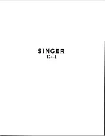 Preview for 1 page of Singer 124-1 Instructions For Using And Adjusting