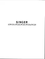 Singer 12K222 Parts List preview