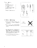 Preview for 6 page of Singer 14 354B Operator'S Manual