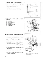 Preview for 8 page of Singer 14 354B Operator'S Manual