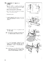 Preview for 20 page of Singer 14 354B Operator'S Manual