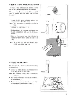 Preview for 33 page of Singer 14 354B Operator'S Manual