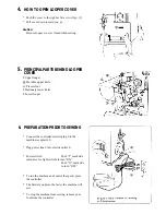 Preview for 8 page of Singer 14 U44B/244B Operator'S Manual