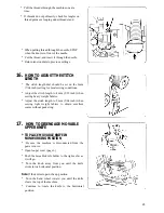 Preview for 25 page of Singer 14 U44B/244B Operator'S Manual