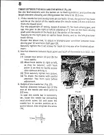 Preview for 11 page of Singer 144B8BL-20 Operating Instructions Manual