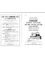 Preview for 2 page of Singer 147-100 Instructions For Using And Adjusting