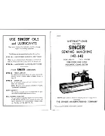 Preview for 2 page of Singer 147-140 Instructions For Using Manual