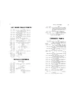 Preview for 19 page of Singer 148-4 Parts List