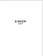 Preview for 1 page of Singer 149-5 Instructions For Using And Adjusting