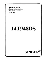 Singer 14T948DS Instruction Manual preview