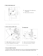 Preview for 11 page of Singer 14U Operator'S Manual