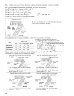 Preview for 26 page of Singer 14U Operator'S Manual