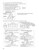 Preview for 28 page of Singer 14U Operator'S Manual