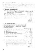 Preview for 30 page of Singer 14U Operator'S Manual