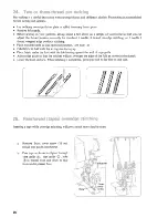 Preview for 38 page of Singer 14U Operator'S Manual