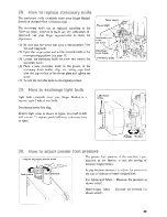 Preview for 41 page of Singer 14U Operator'S Manual