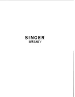 Singer 155B8BV Operator'S Manual preview