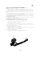 Preview for 9 page of Singer 155B8BV Operator'S Manual