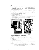 Preview for 16 page of Singer 155B8BV Operator'S Manual