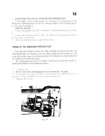 Preview for 19 page of Singer 155B8BV Operator'S Manual