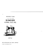 Preview for 2 page of Singer 159-2 Instructions For Using And Adjusting