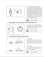 Preview for 7 page of Singer 1669U 101 Service Manual