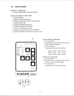 Preview for 21 page of Singer 1669U 101 Service Manual