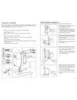 Preview for 8 page of Singer 17 PATTERN SEWING MACHINE Manual