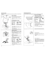 Preview for 15 page of Singer 17 PATTERN SEWING MACHINE Manual