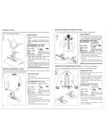 Preview for 18 page of Singer 17 PATTERN SEWING MACHINE Manual