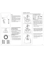 Preview for 21 page of Singer 17 PATTERN SEWING MACHINE Manual