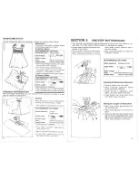 Предварительный просмотр 19 страницы Singer 17 pattern User Manual