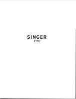 Singer 177C Parts Manual preview