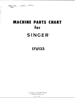 Preview for 2 page of Singer 17U133 Parts Manual