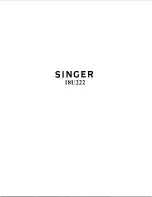 Singer 18U222 Parts Manual preview