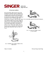 Preview for 7 page of Singer 20-2 Instruction Manual