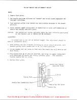 Preview for 5 page of Singer 20U31 Service Manual