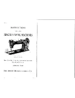 Preview for 2 page of Singer 21 w 165 Instructions Manual