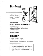 Preview for 19 page of Singer 211157 Service Manual