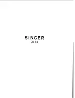 Preview for 1 page of Singer 211A Instructions Manual