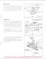 Предварительный просмотр 4 страницы Singer 211U157 Service Manual