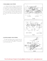 Предварительный просмотр 16 страницы Singer 211U157 Service Manual