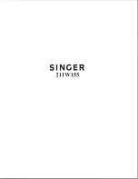 Singer 211W155 Service Manual preview