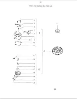 Preview for 21 page of Singer 212G140 Illustrated Parts List