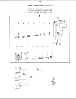 Preview for 43 page of Singer 212G140 Illustrated Parts List