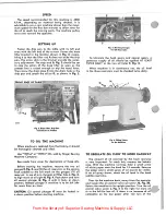 Preview for 4 page of Singer 212Wl45 Service Manual