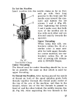 Preview for 61 page of Singer 216G Instruction Manual