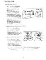 Preview for 5 page of Singer 2191D200A Manual