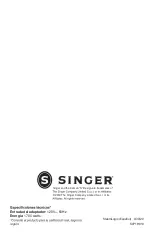 Preview for 24 page of Singer 220434112.01 Instruction Manual